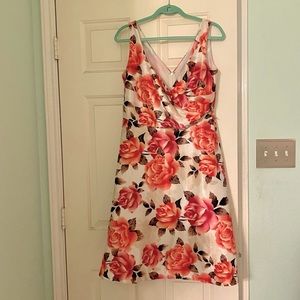 SL Fashions gorgeous floral cocktail dress size 10